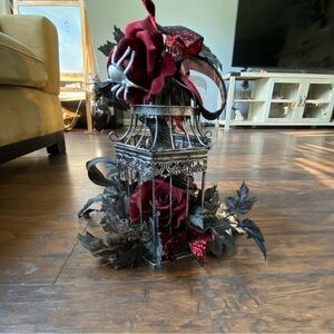 Gothic Halloween Bird Cage